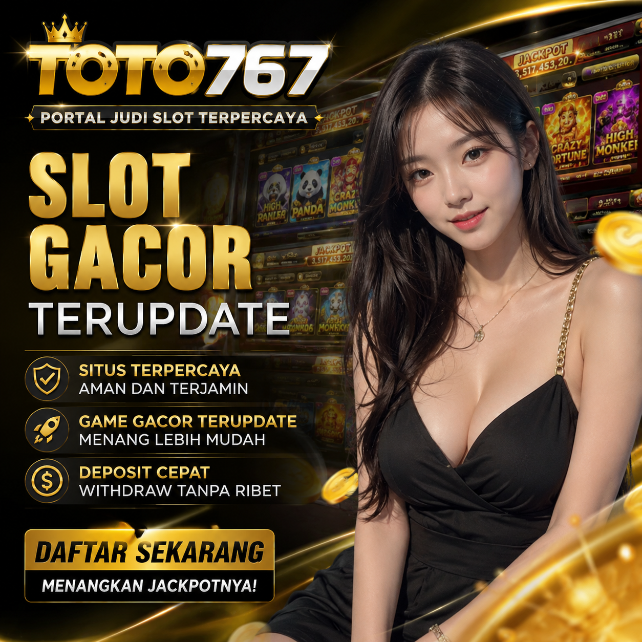 TOTO767 💎 Website Modern dengan Tampilan Elegan dan Responsif